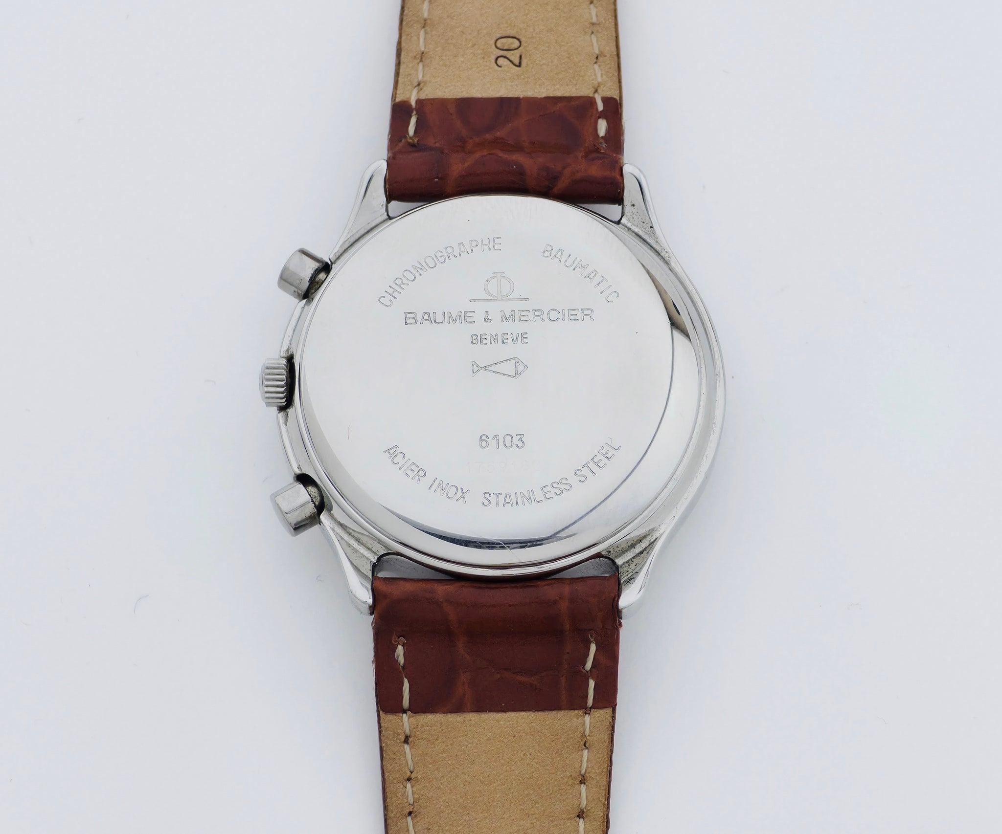 Baume & Mercier Baumatic Automatic, Steel 36mm mid-size Men's watch Ref: 6103