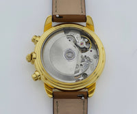 THEOREIN Chronograph automatic Cal. 7758 Moon phase, 38mm Gold plated case