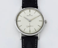 Vintage ZENITH mechanical Cal. 2531 Mid-size Stainless steel case 34mm