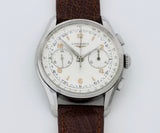 Vintage LONGINES Chronograph mechanical Cal. 30CH Steel case 38mm Ref: 6552