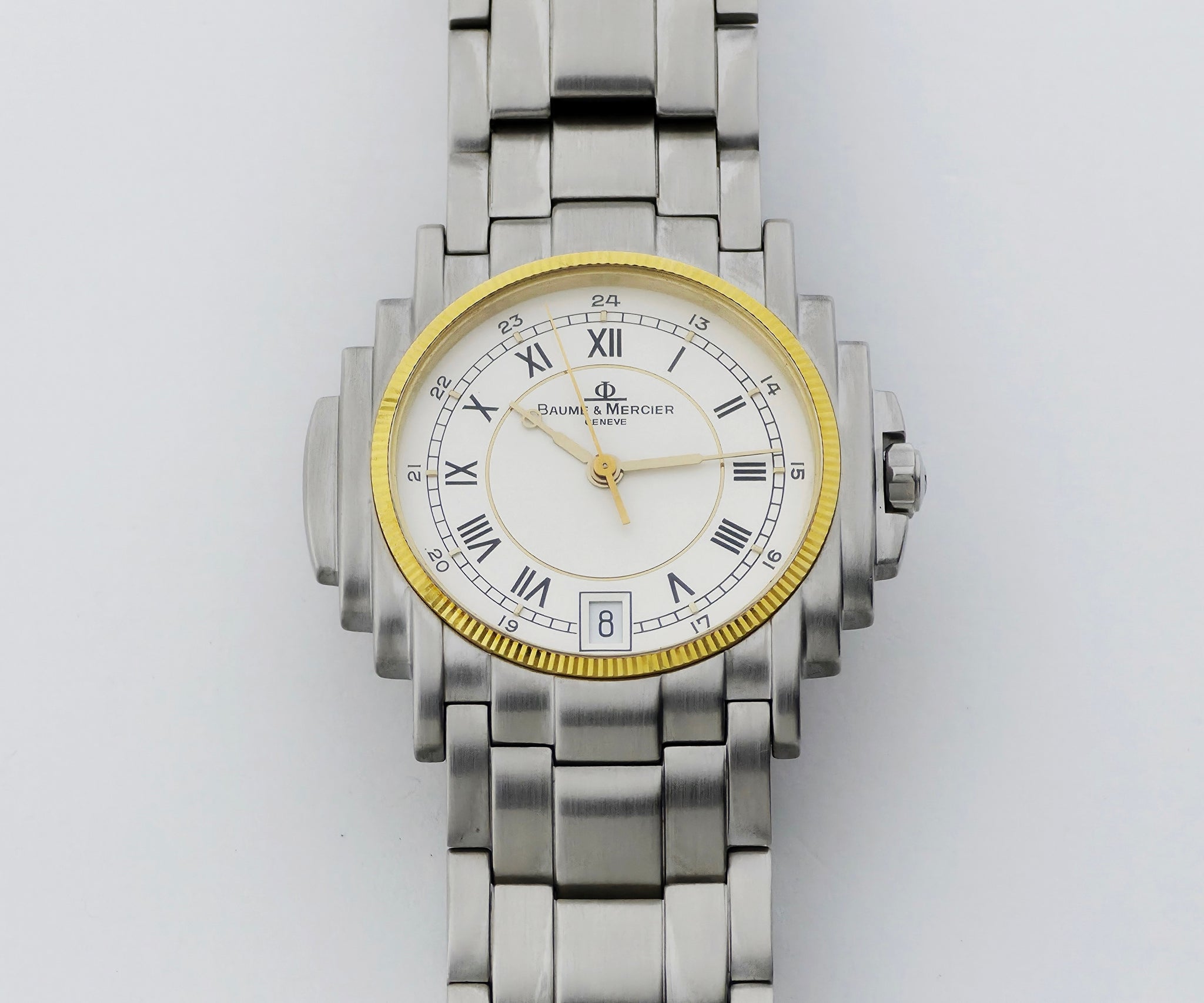 Baume & Mercier Shogun Quartz 34mm Steel Unisex watch Ref: 5136.018.3