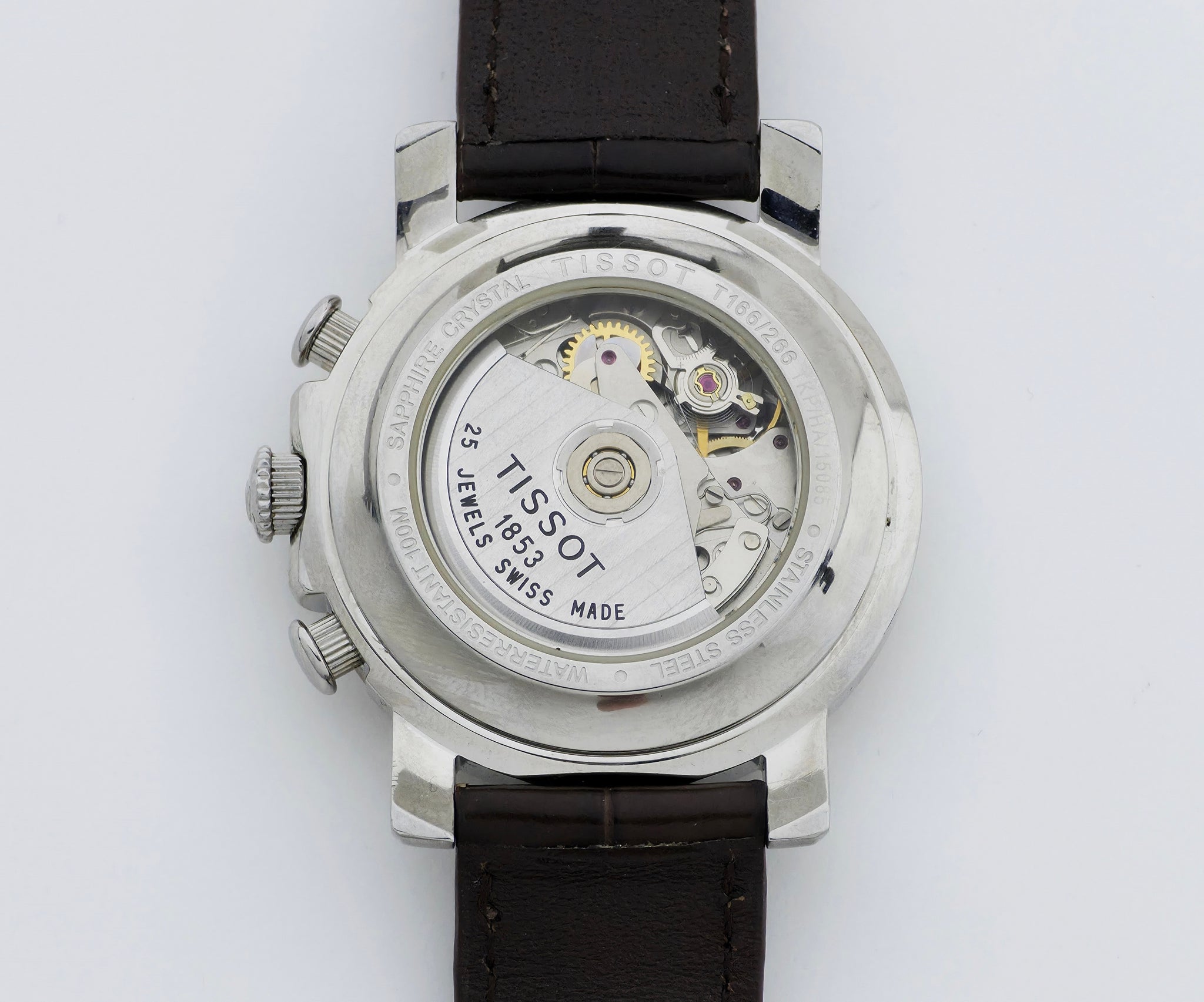 TISSOT T-Lord Day-Date Chronograph automatic Cal. 7750 T166/266 Steel case 41mm