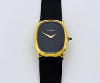 Cartier 18k Yellow Gold Electroplated Ellipse Mechanical watch