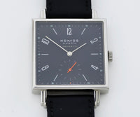 NOMOS  Glashutte Tetra Neomatik Automatic Cal. 3001 Dark Blue dial steel Men's watch