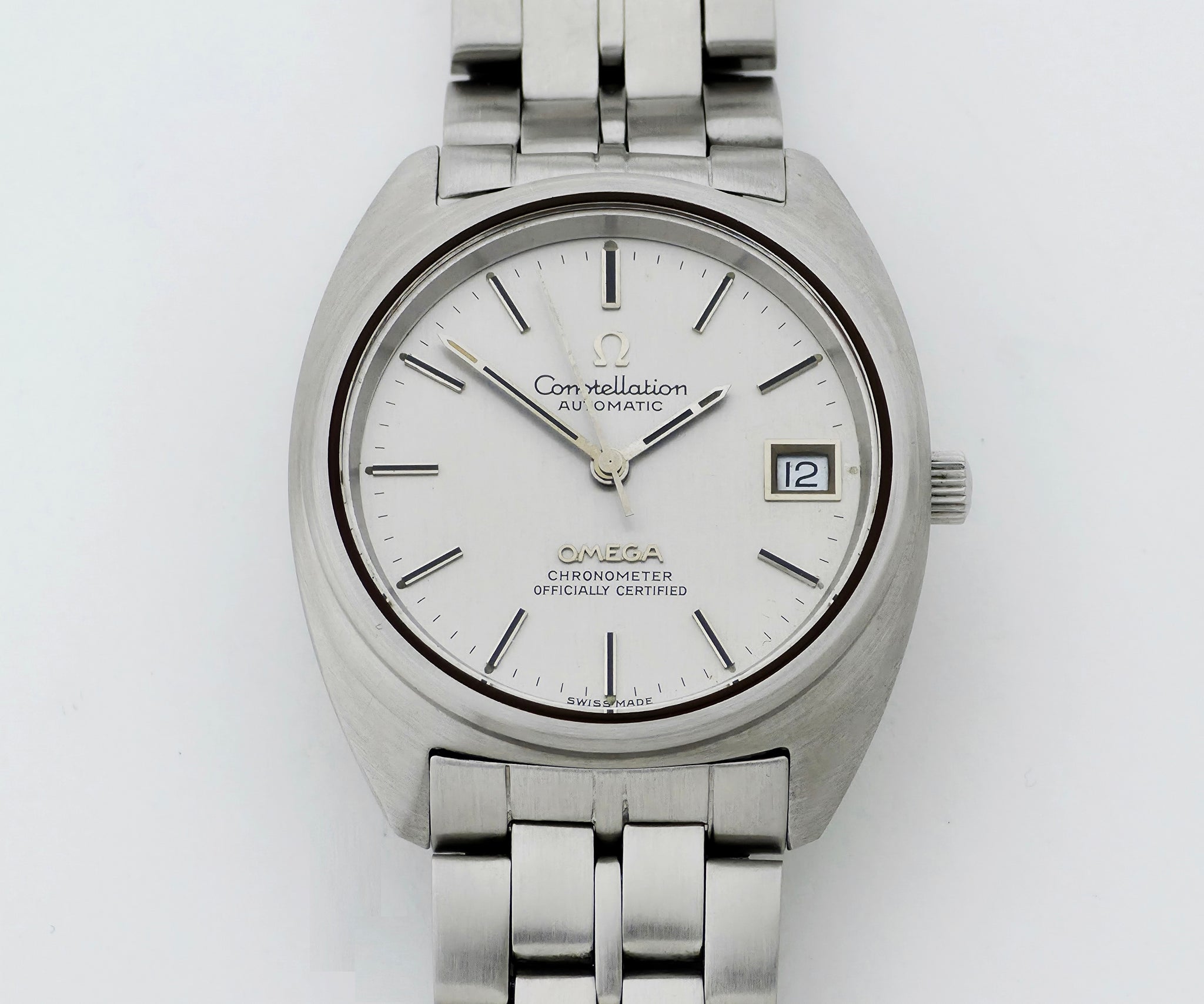 1970s OMEGA Constellation chronometer Automatic Cal. 1011 Steel case 35mm Ref: 168.0056