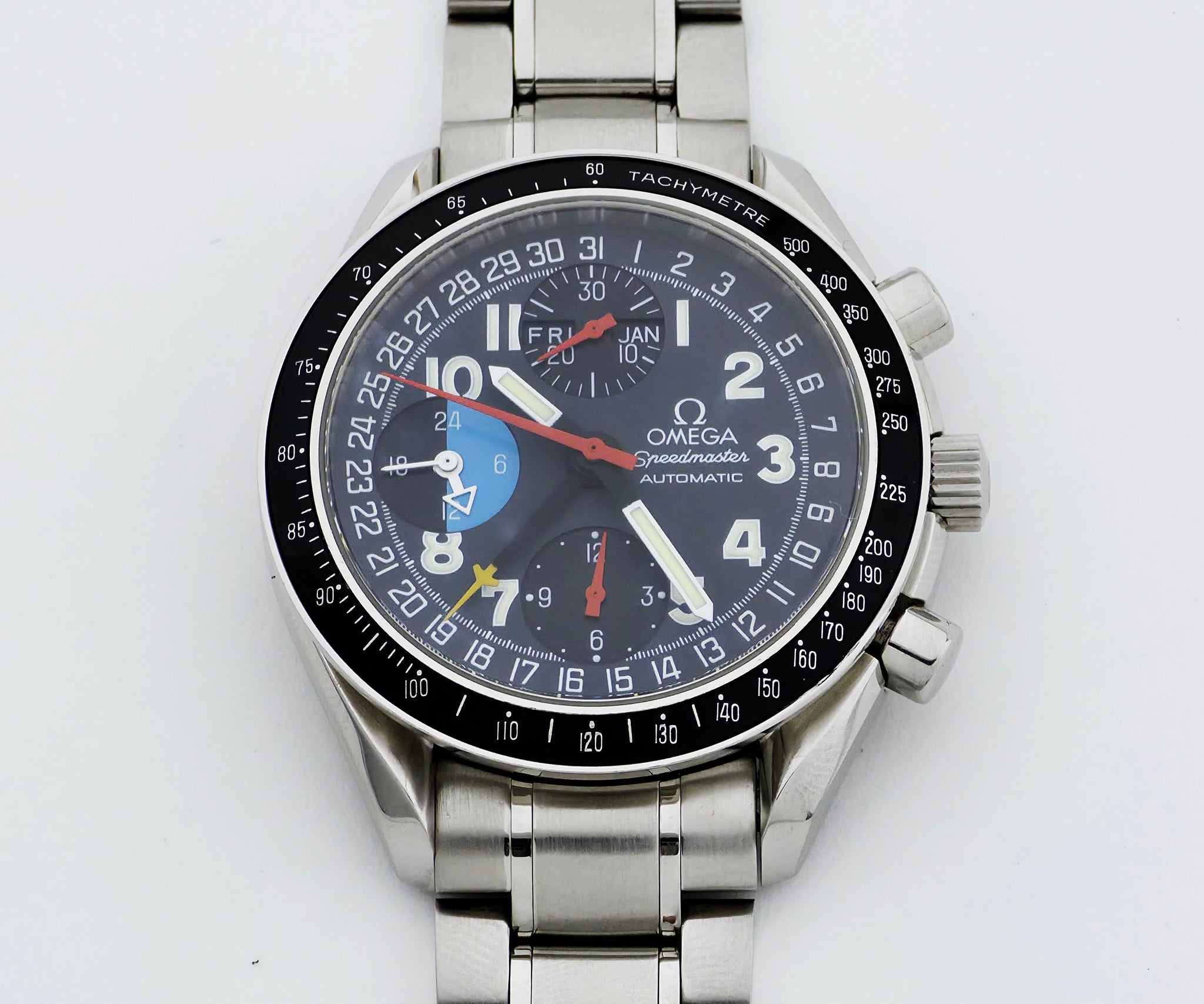 OMEGA Speedmaster Triple-Calendar Chronograph Automatic, Steel 39mm 175.0084
