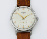 1950s Vintage LONGINES Mechanical Cal. 12.68Z Steel case 37.5mm Ref: 4914