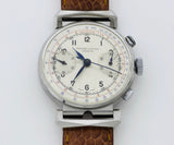 1940s Favre-Leuba Chronograph mechanical Cal.22 Stainless steel case 36mm