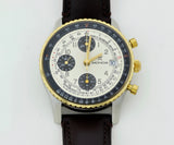 1990s MONDIA TopGun Chronograph automatic Cal. 7750 Two tone case 39mm Ref: 0165