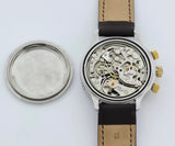 Paul Picot U-Boot Chronograph Mechanical Lemania Cal. 1873 Steel & 18k Gold 35mm