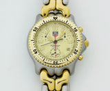 Tag Heuer Professional 200m Chronograph Quartz, Two-tone Men's watch CG1121-0