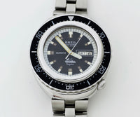 Vintage BREIL MANTA Quartz 1000 meters, Squale-like case 44mm Men's watch