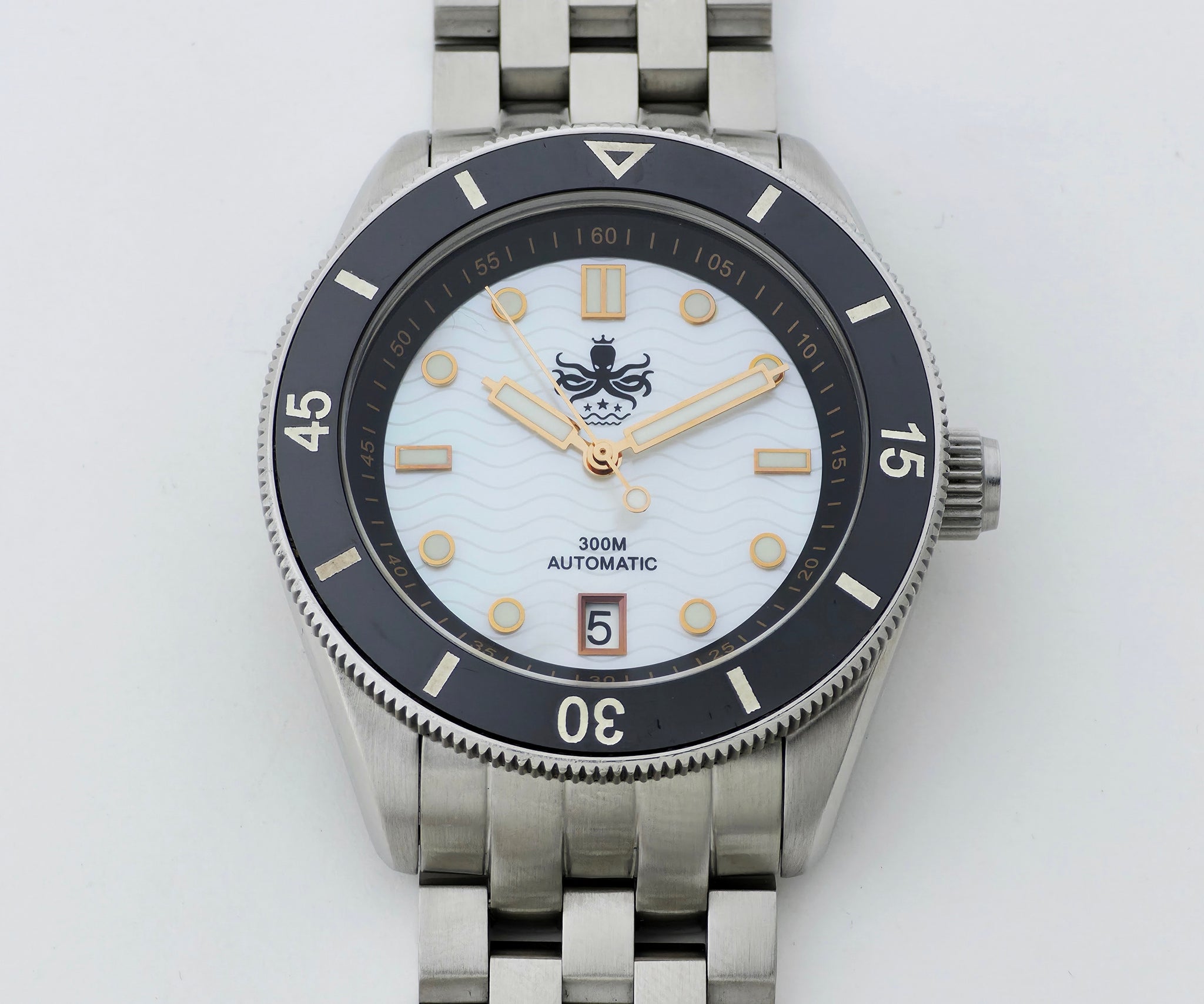 PHOIBOS Wave Master 300m Automatic 42mm steel Men's watch PY053DD