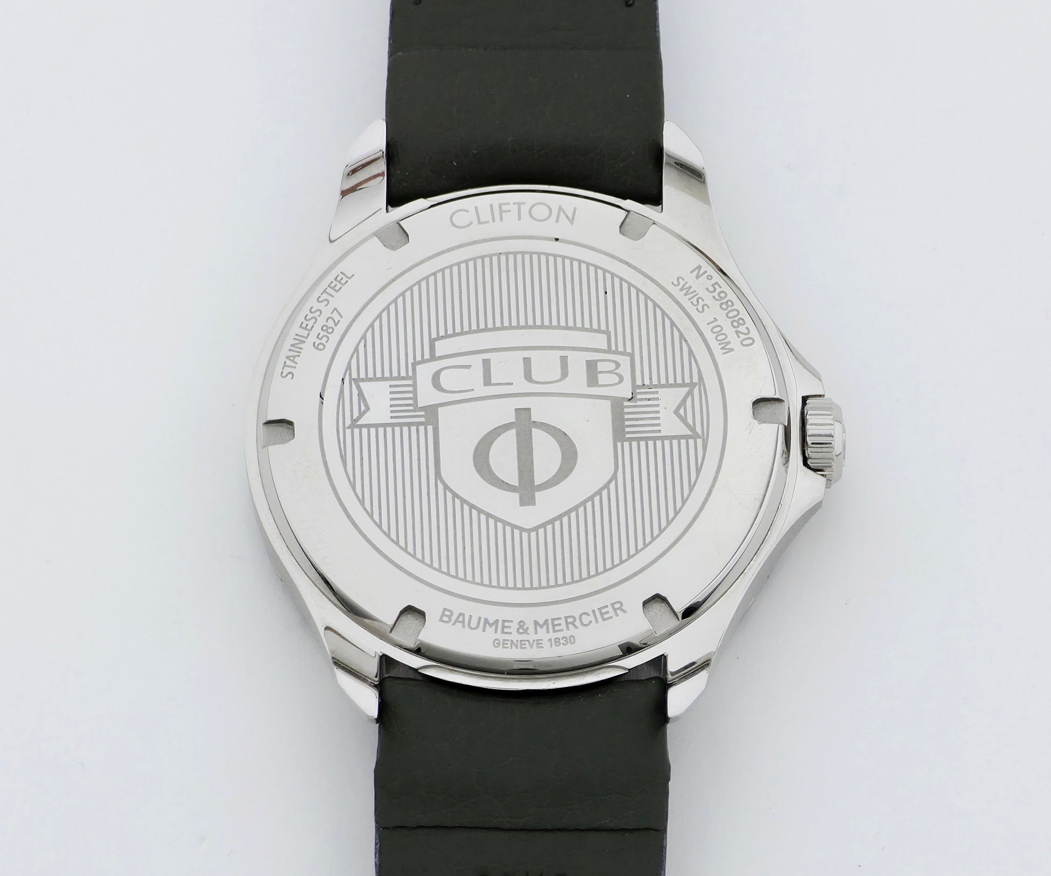Baume & Mercier Clifton Club Automatic, 42mm Steel Men's watch Ref: 65827