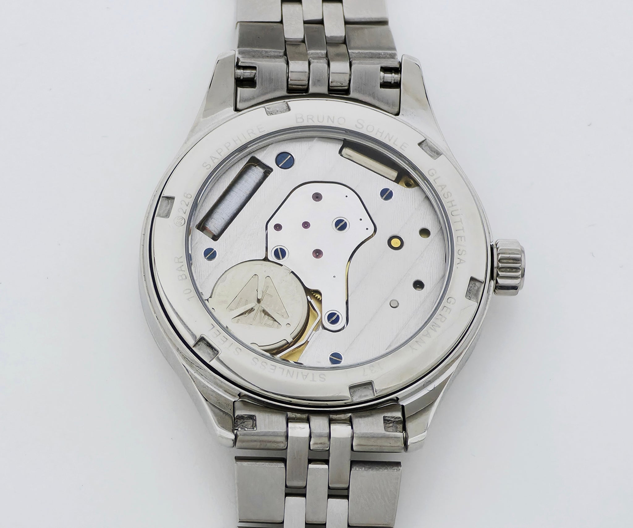 Bruno Söhnle Glashutte/Sa. Turin II Small Quartz, 34mm Steel case 226