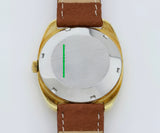 Vintage ZENITH AutoSport 28800 Automatic Cal. 2562 PC Steel & Gold filed 35mm