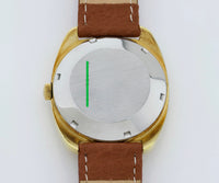 Vintage ZENITH AutoSport 28800 Automatic Cal. 2562 PC Steel & Gold filed 35mm