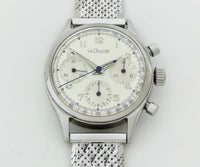 1960s LeCoultre Chronograph Mechanical Valjoux 72, Steel Men's watch 35mm Ref: E335