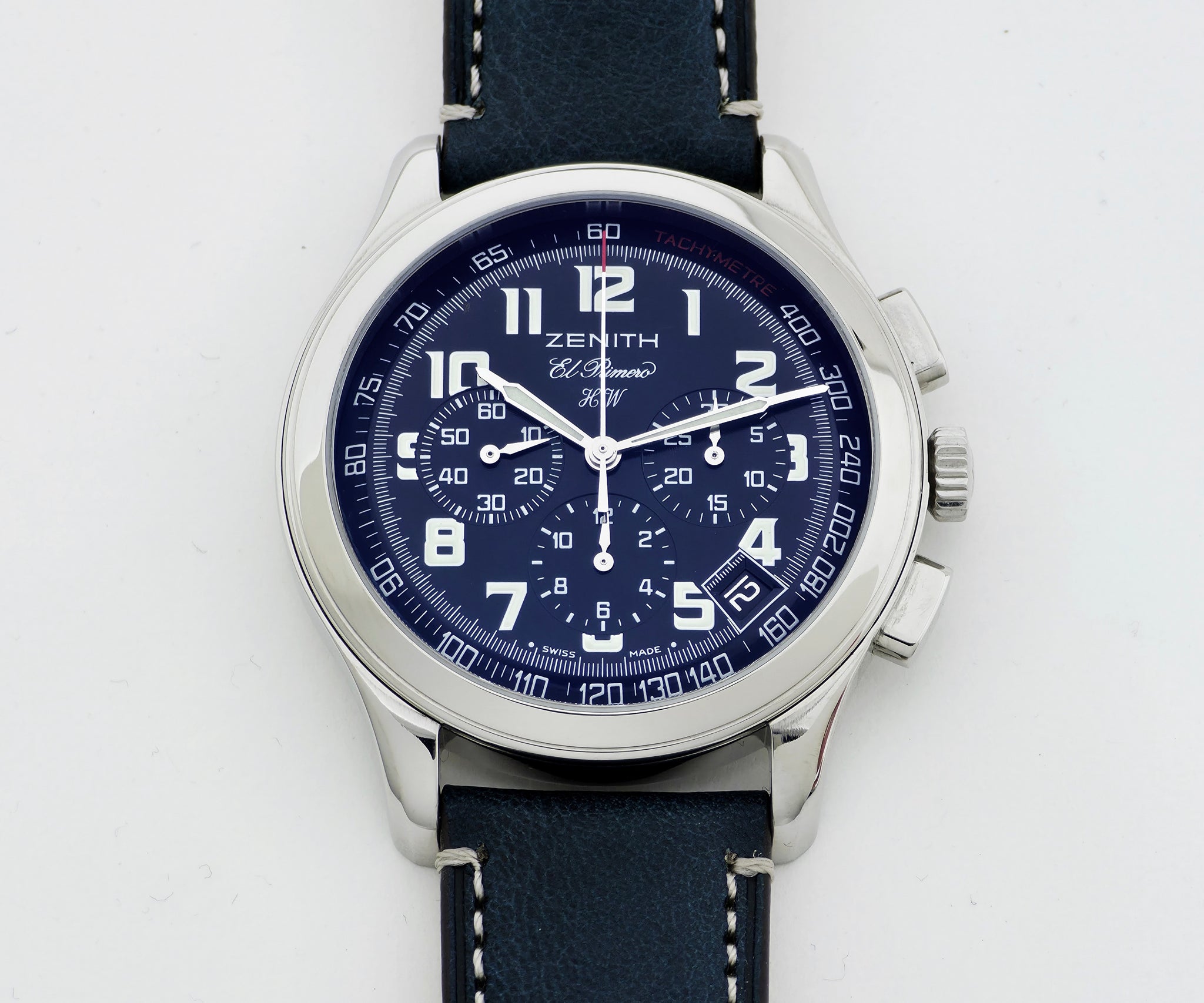 ZENITH El Primero Hand Wound Chronograph Mechanical Cal. 420 Steel case 40mm 01.0500.420