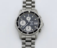 HEUER 2000 Series chronograph quartz, 38mm Steel case Ref: 273.006/ 1