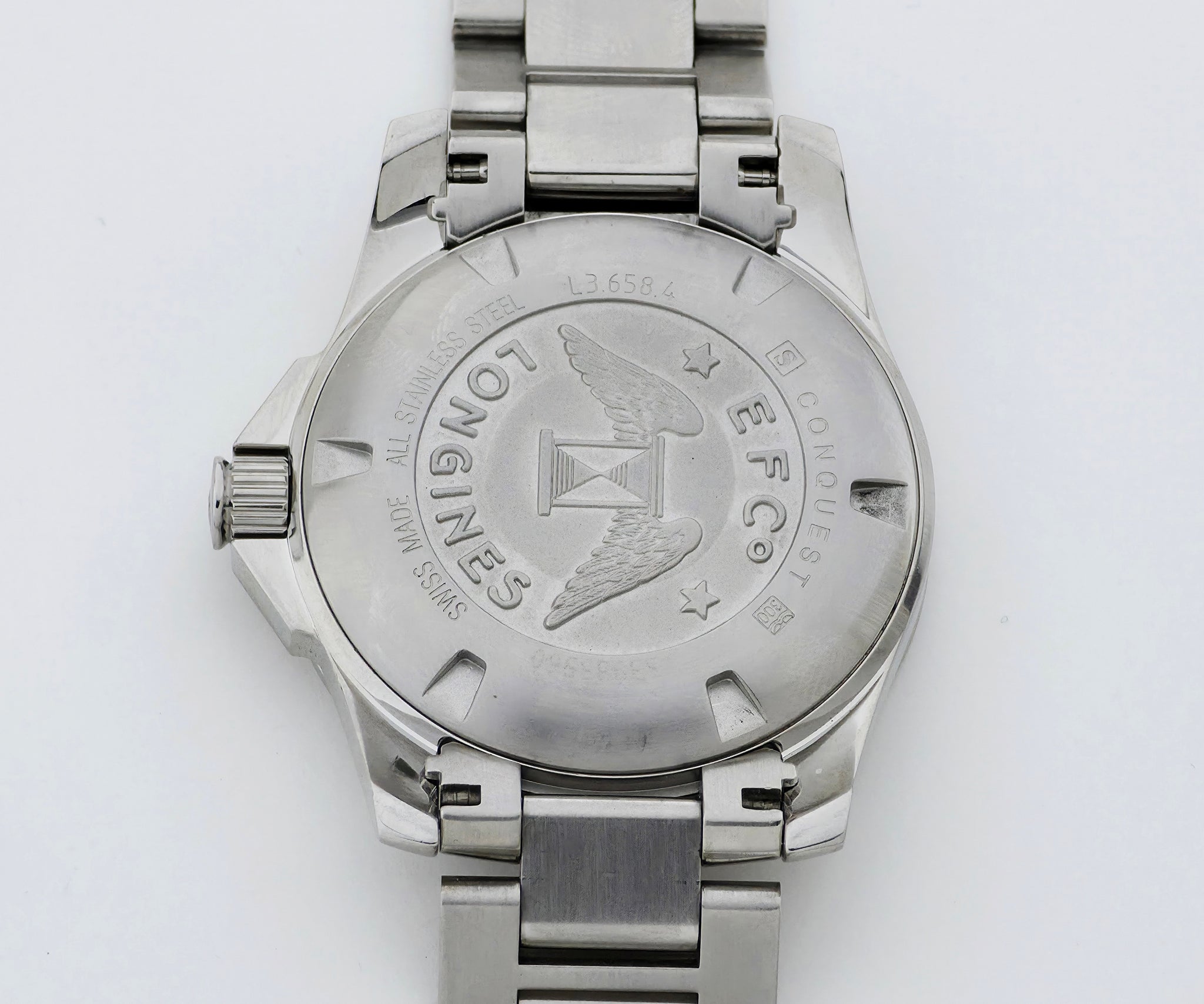 LONGINES Conquest 300m Automatic 41mm Steel Men's Watch Ref: L3.658.4