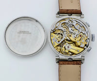 1940s Favre-Leuba Chronograph mechanical Cal.22 Stainless steel case 36mm