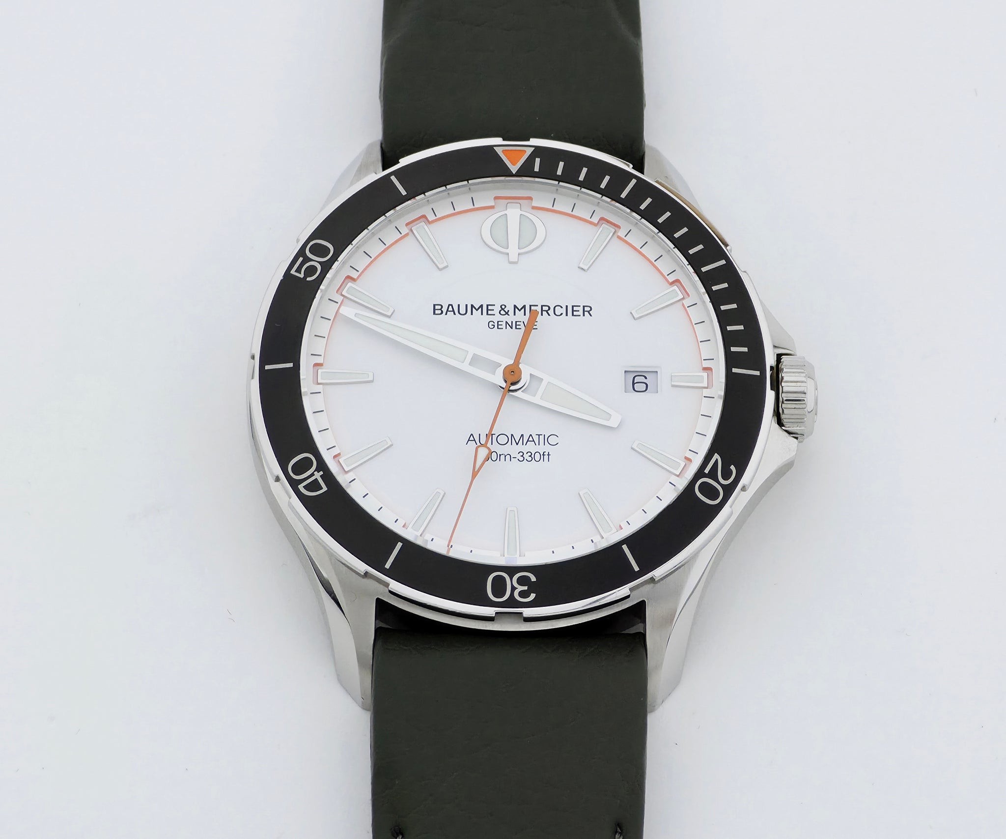 Baume & Mercier Clifton Club Automatic, 42mm Steel Men's watch Ref: 65827