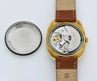 Vintage ZENITH AutoSport 28800 Automatic Cal. 2562 PC Steel & Gold filed 35mm
