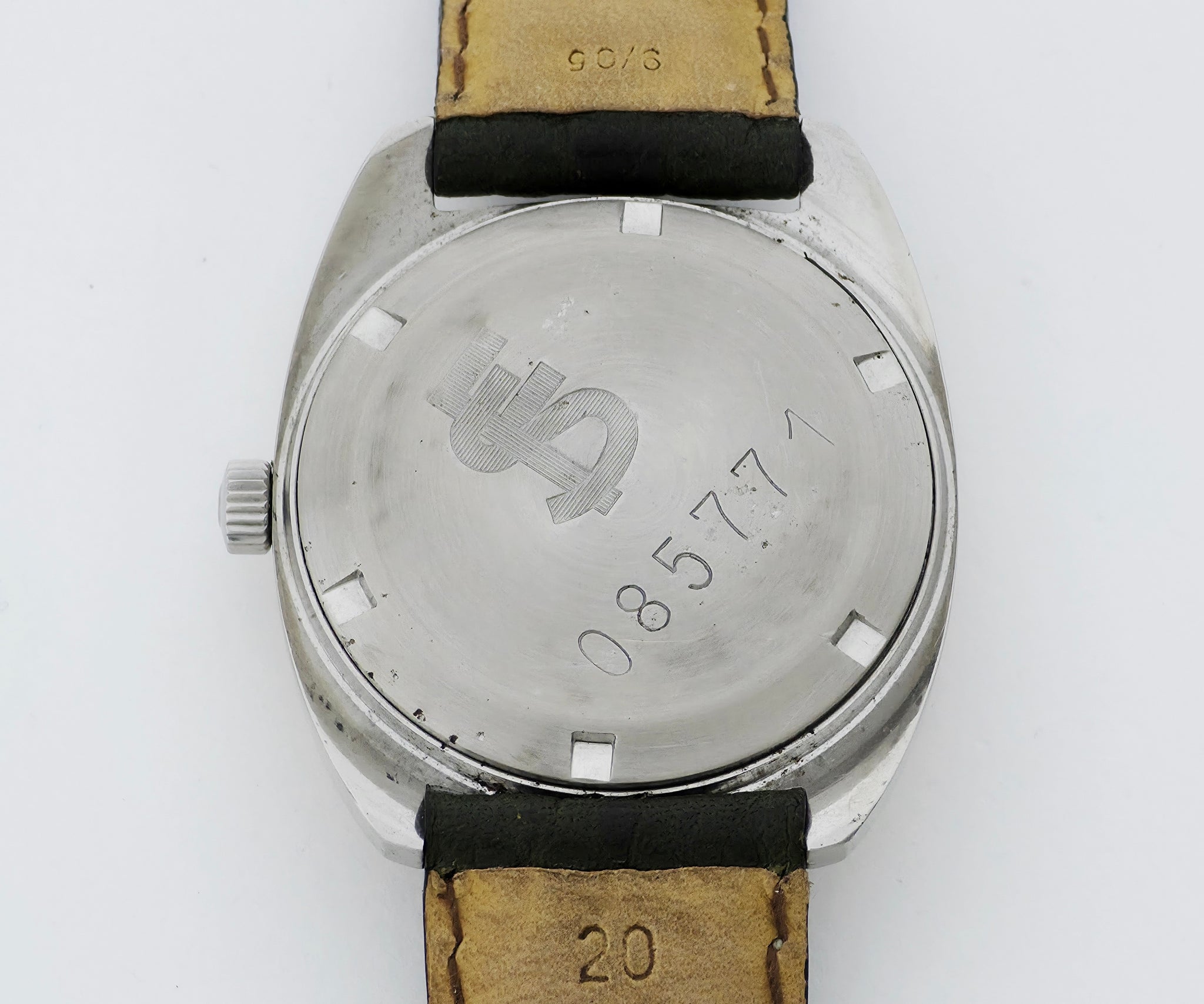 Universal Geneve Ferrovie Dello Stato 864 107 Mechanical Cal.64 Steel case 35mm