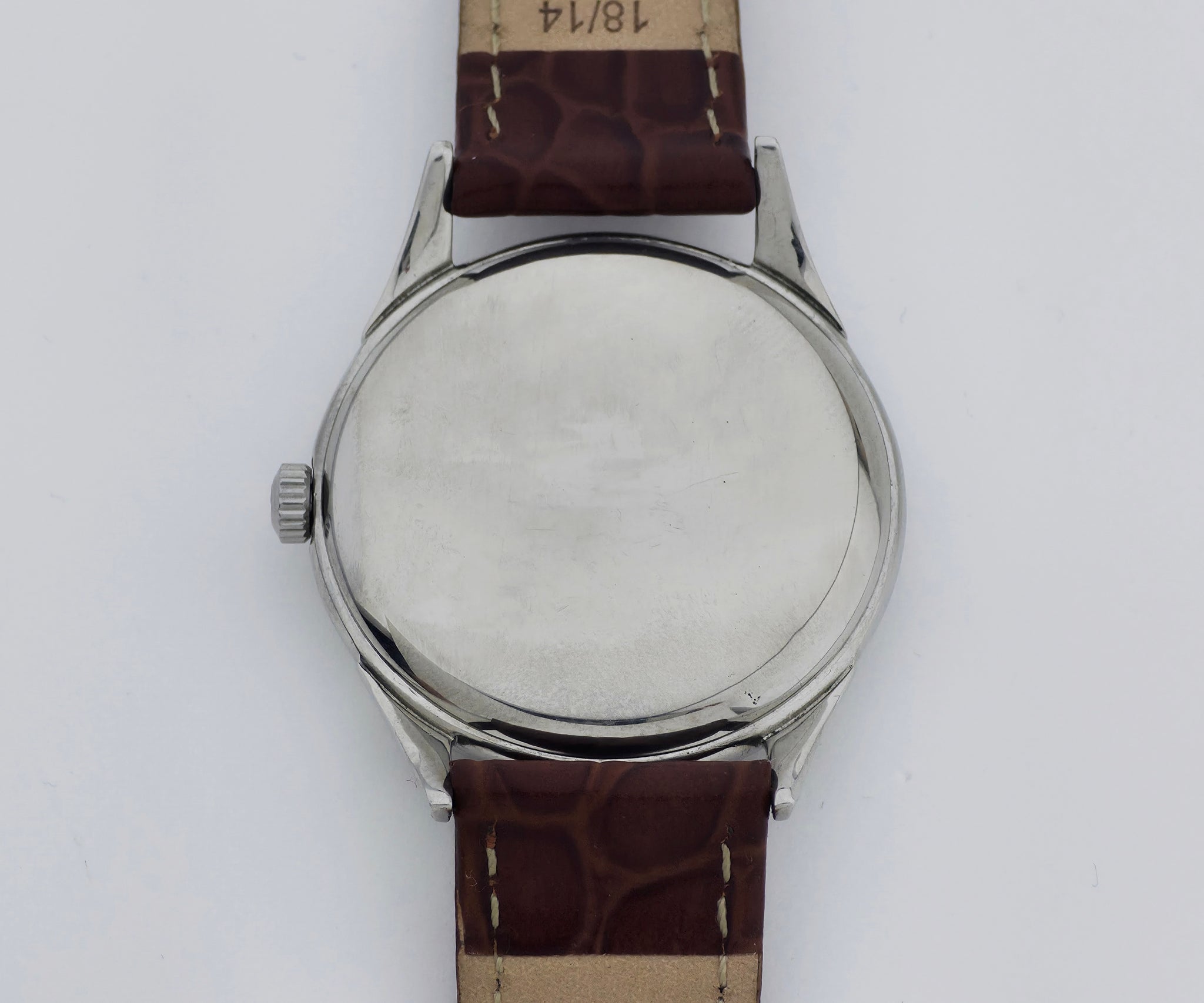 Vintage OMEGA mechanical Cal.265 Stainless steel 35.5mm Men's watch Ref: 2605-3