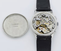 Vintage Eberhard & Co Extra-Fort Chronograph mechanical Cal. 310-8 Steel 36mm Ref: 31003