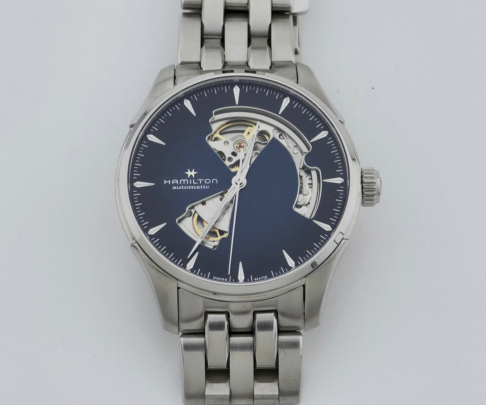 Hamilton Jazzmaster Open Heart Automatic 40mm Steel Men's watch H326750