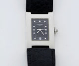 Chaumet Style Paris Quartz, Steel case  Diamond dial, Square women's watch