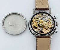 Vintage Ollech & Waj “Precision” Chronograph Mechanical Valjoux 92 Reverse Panda