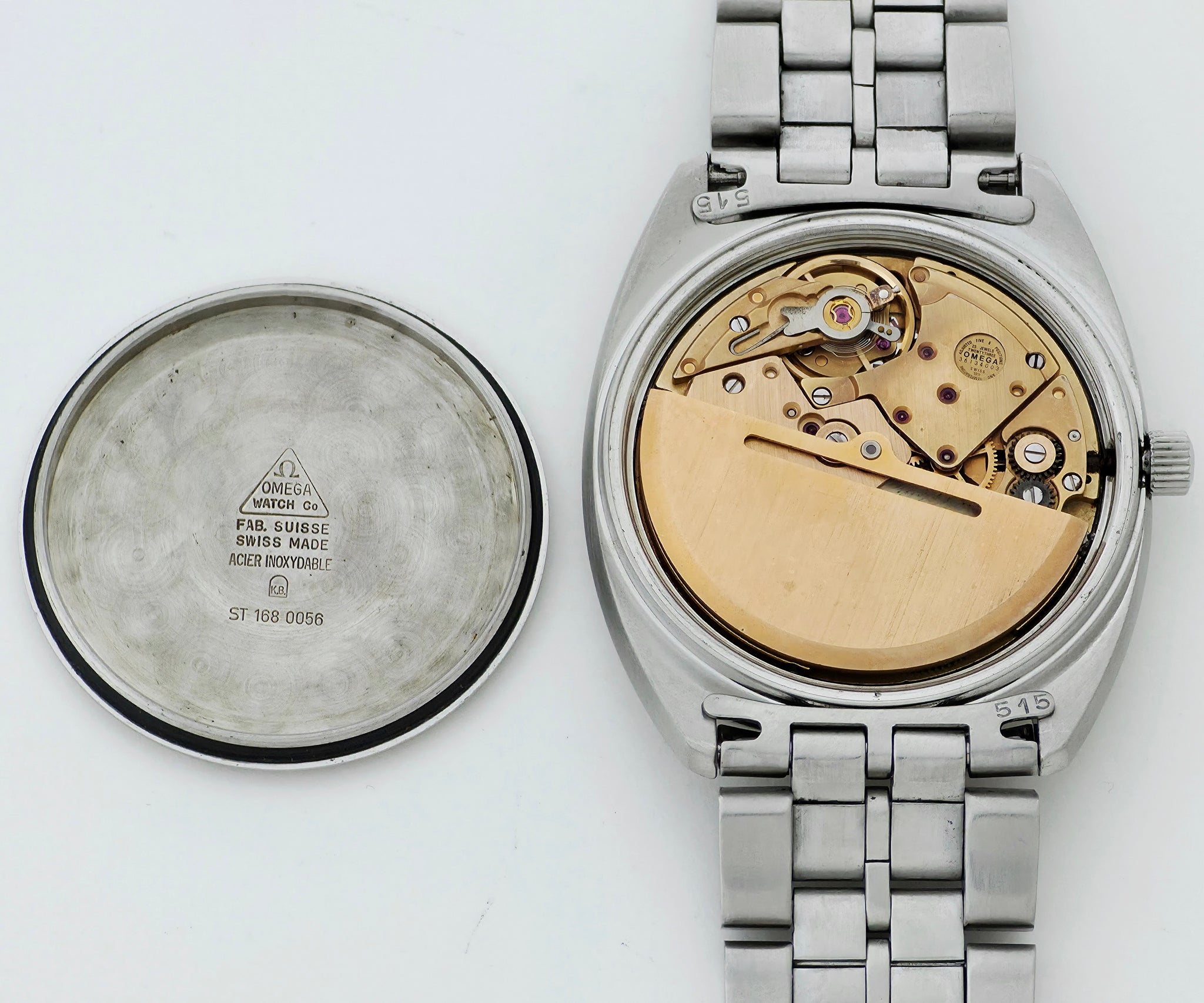1970s OMEGA Constellation chronometer Automatic Cal. 1011 Steel case 35mm Ref: 168.0056