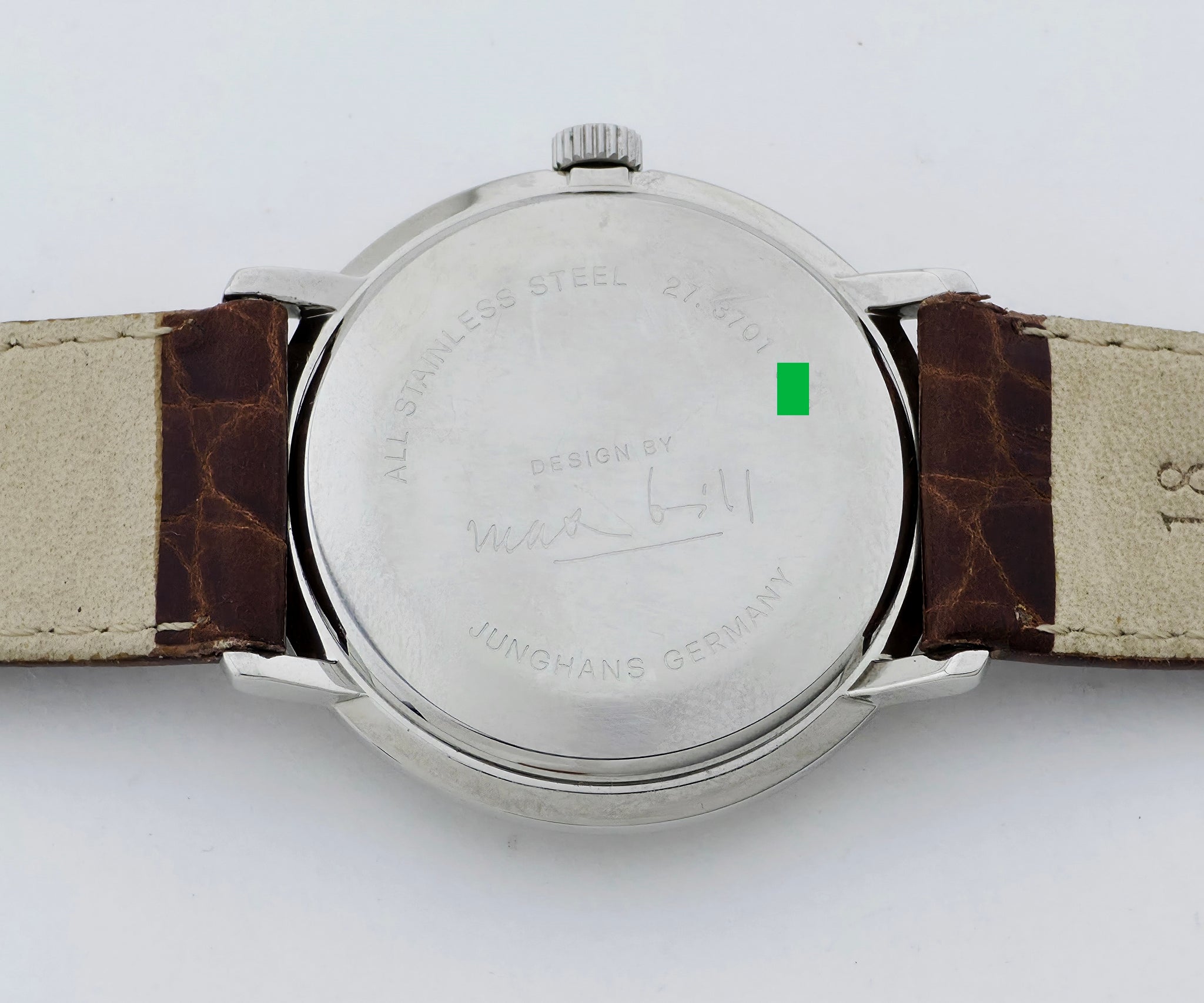 Junghans Max Bill Mechanical Cal. J805.1 Steel 34mm Unisex watch Ref: 27/3701