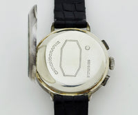 Vintage Eberhard & Co Chronograph mechanical Cal. 310-8. 925 Silver case 38mm Ref: 31008