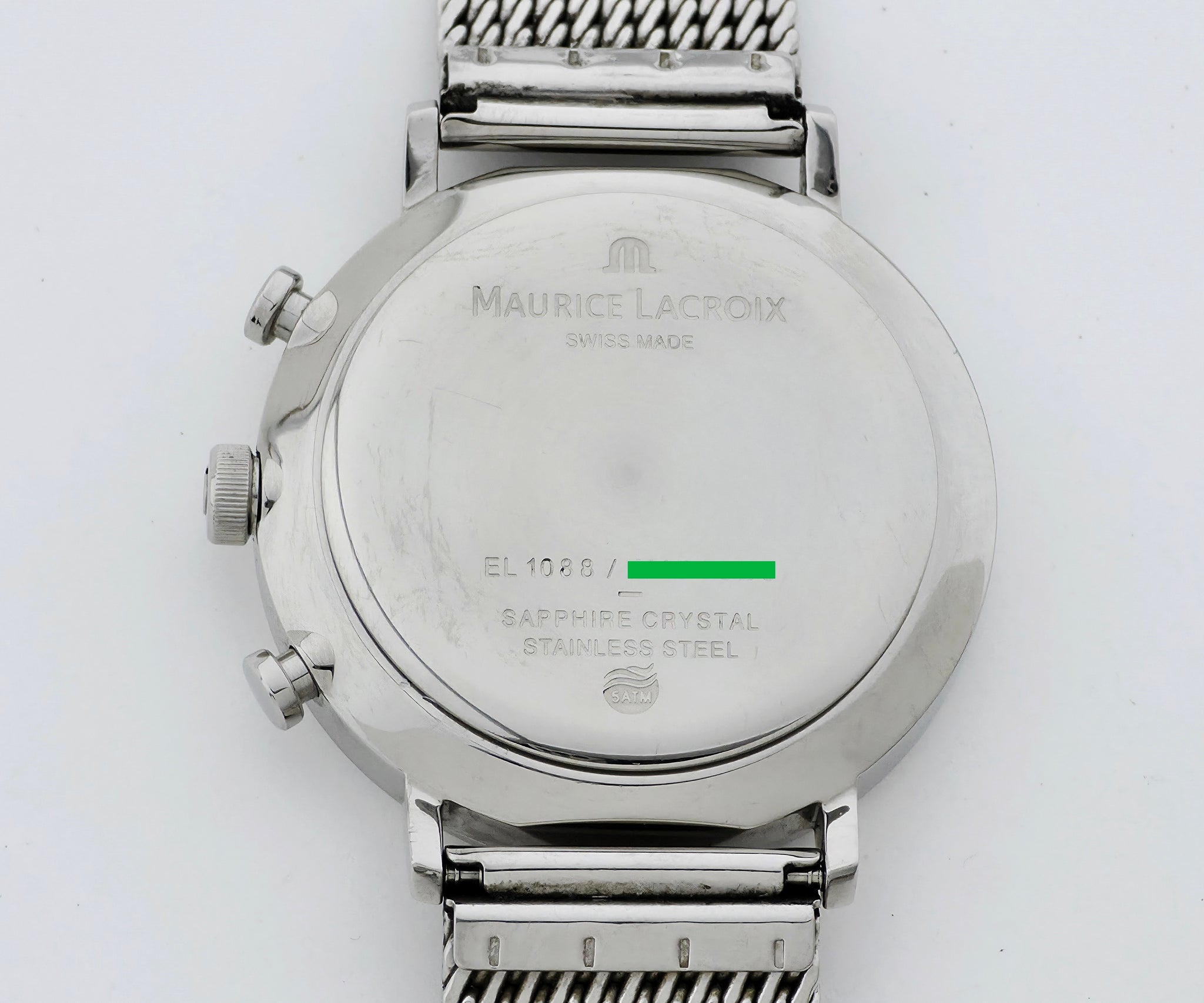 Maurice Lacroix Eliros Chronograph Quartz 40mm Steel Men's watch EL1088