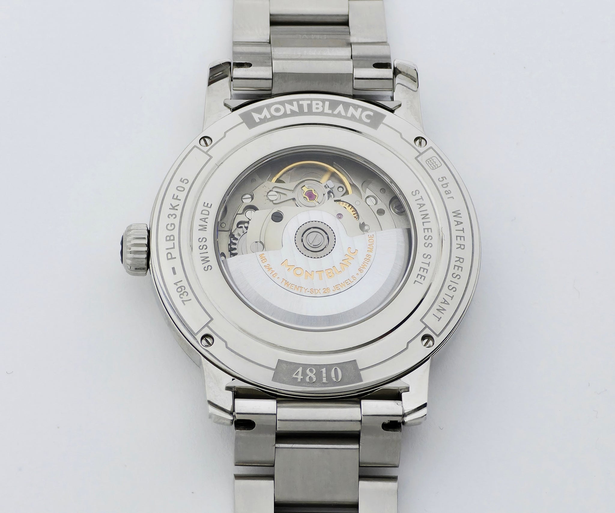 Montblanc Star 4810 Day-Date Automatic 40mm Steel Men's watch Ref: 7391