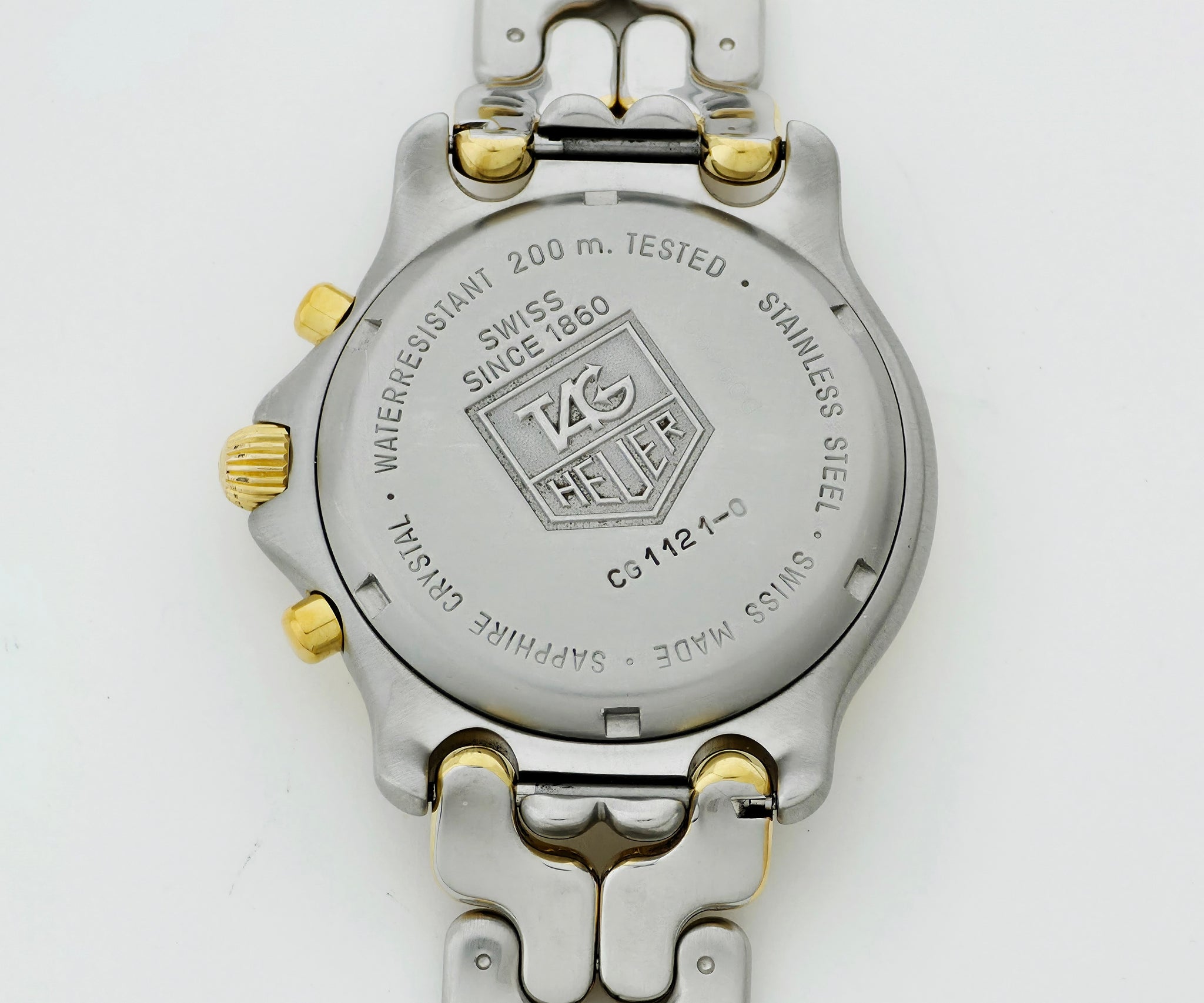 Tag Heuer Professional 200m Chronograph Quartz, Two-tone Men's watch CG1121-0