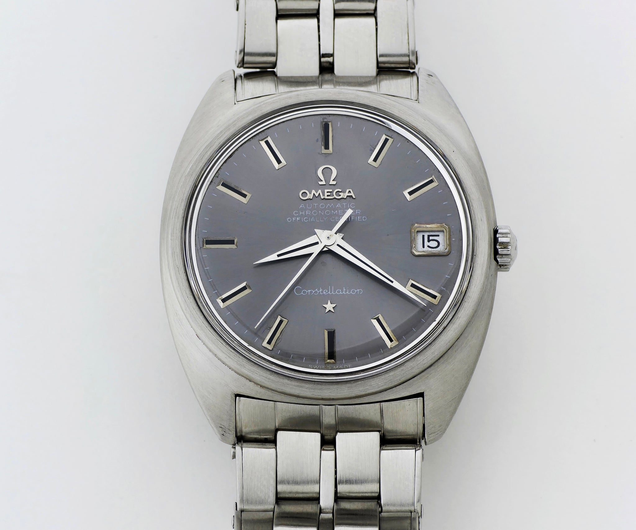 Vintage Omega Constellation Automatic Cal.564 C Shape 35mm Steel watch Ref: 168.017