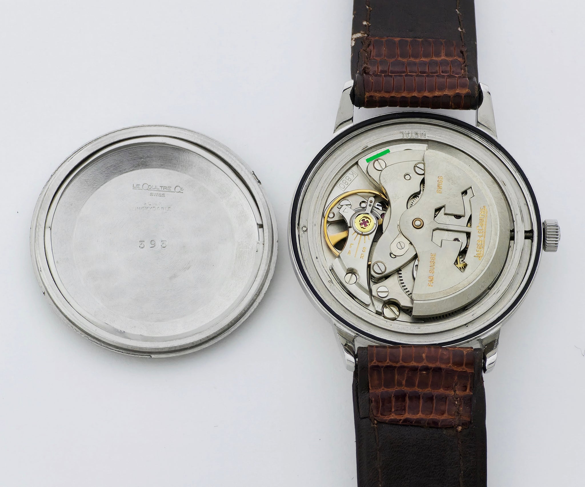 Vintage Jaeger-LeCoultre Classic automatic Cal. K880 Steel case 35mm Ref: 393