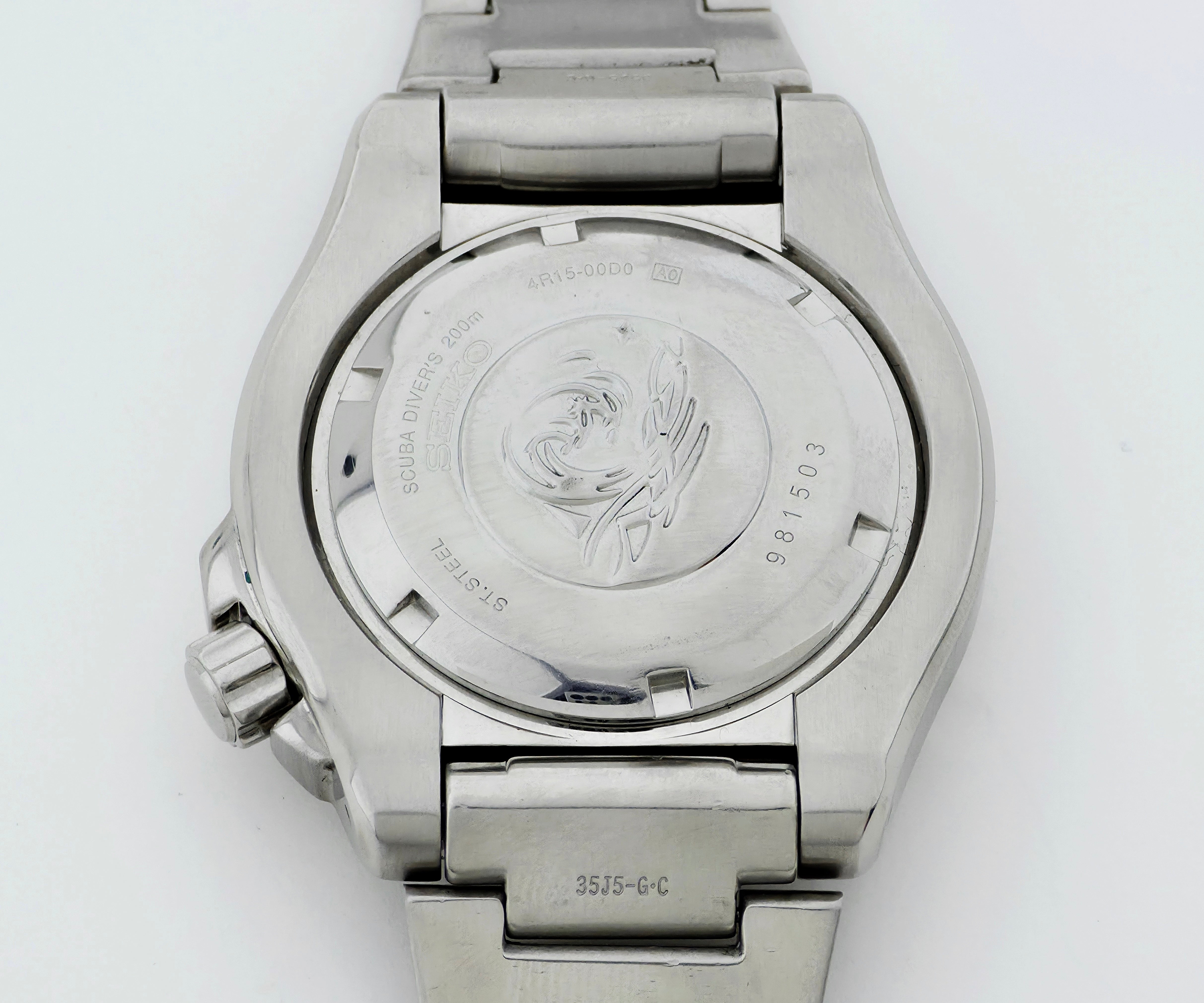 SEIKO Spork Diver 200m Automatic 44mm Steel Men's watch Ref: 4R15