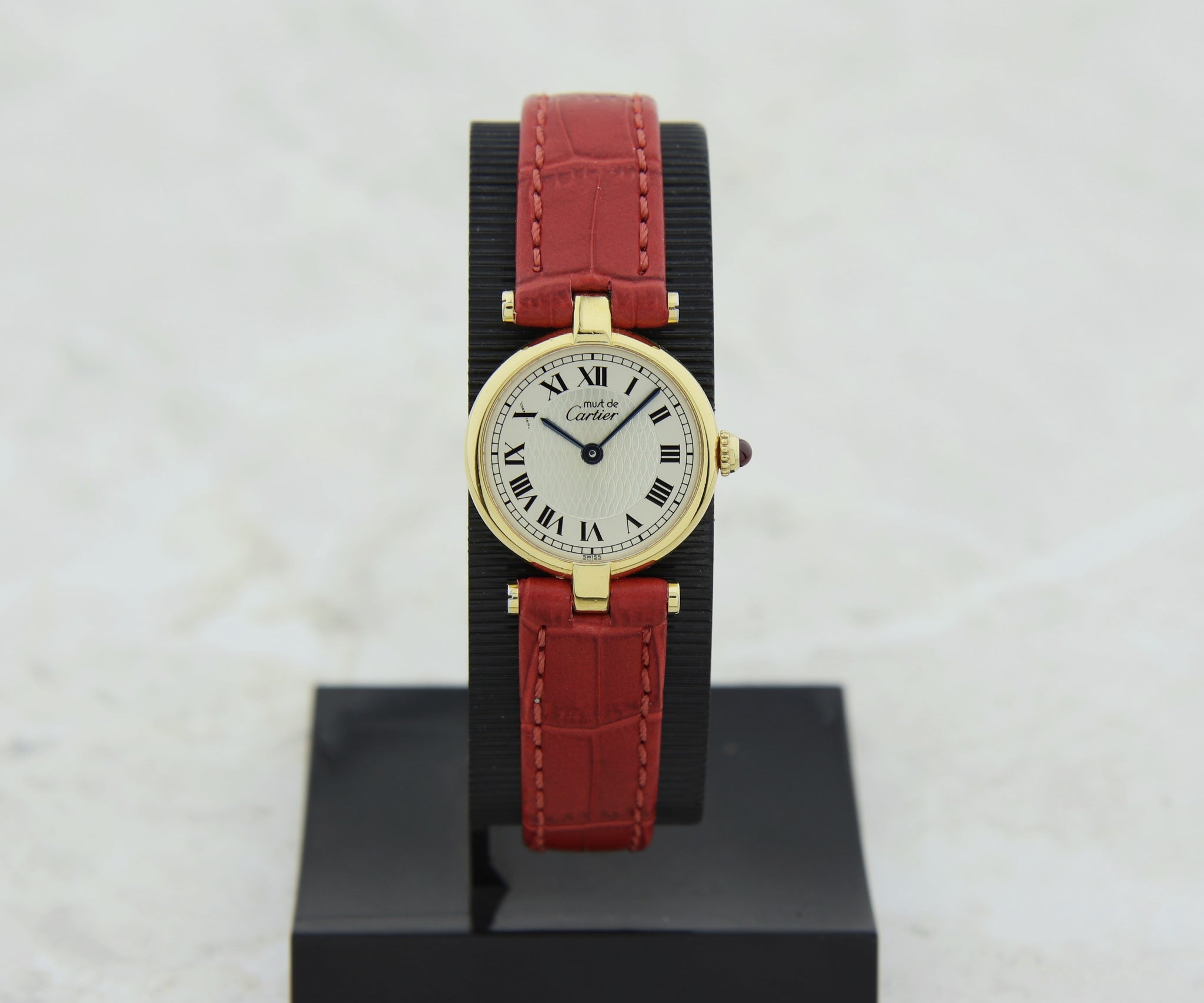Ladies Cartier Must de Vermeil quartz, 925 Silver & Gold plated Limited 1847-1997