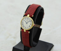 Ladies Cartier Must de Vermeil quartz, 925 Silver & Gold plated Limited 1847-1997
