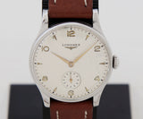 Vintage LONGINES Mechanical Cal. 12.68Z Stainless Steel 35mm Men's watch Ref: 5356