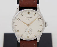 Vintage LONGINES Mechanical Cal. 12.68Z Stainless Steel 35mm Men's watch Ref: 5356