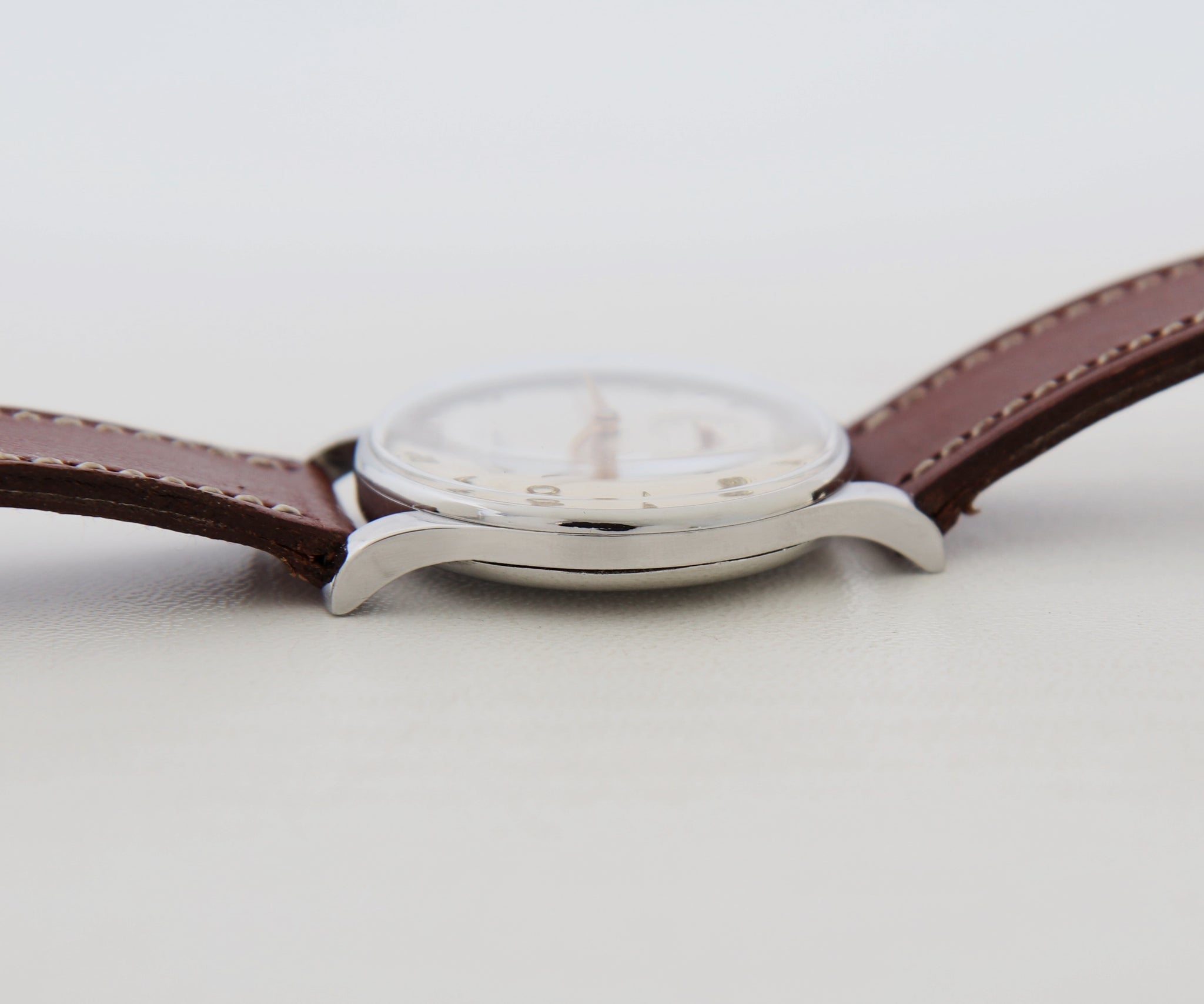 Vintage LONGINES Mechanical Cal. 12.68Z Stainless Steel 35mm Men's watch Ref: 5356