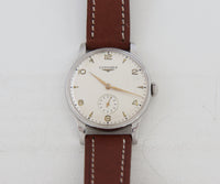 Vintage LONGINES Mechanical Cal. 12.68Z Stainless Steel 35mm Men's watch Ref: 5356