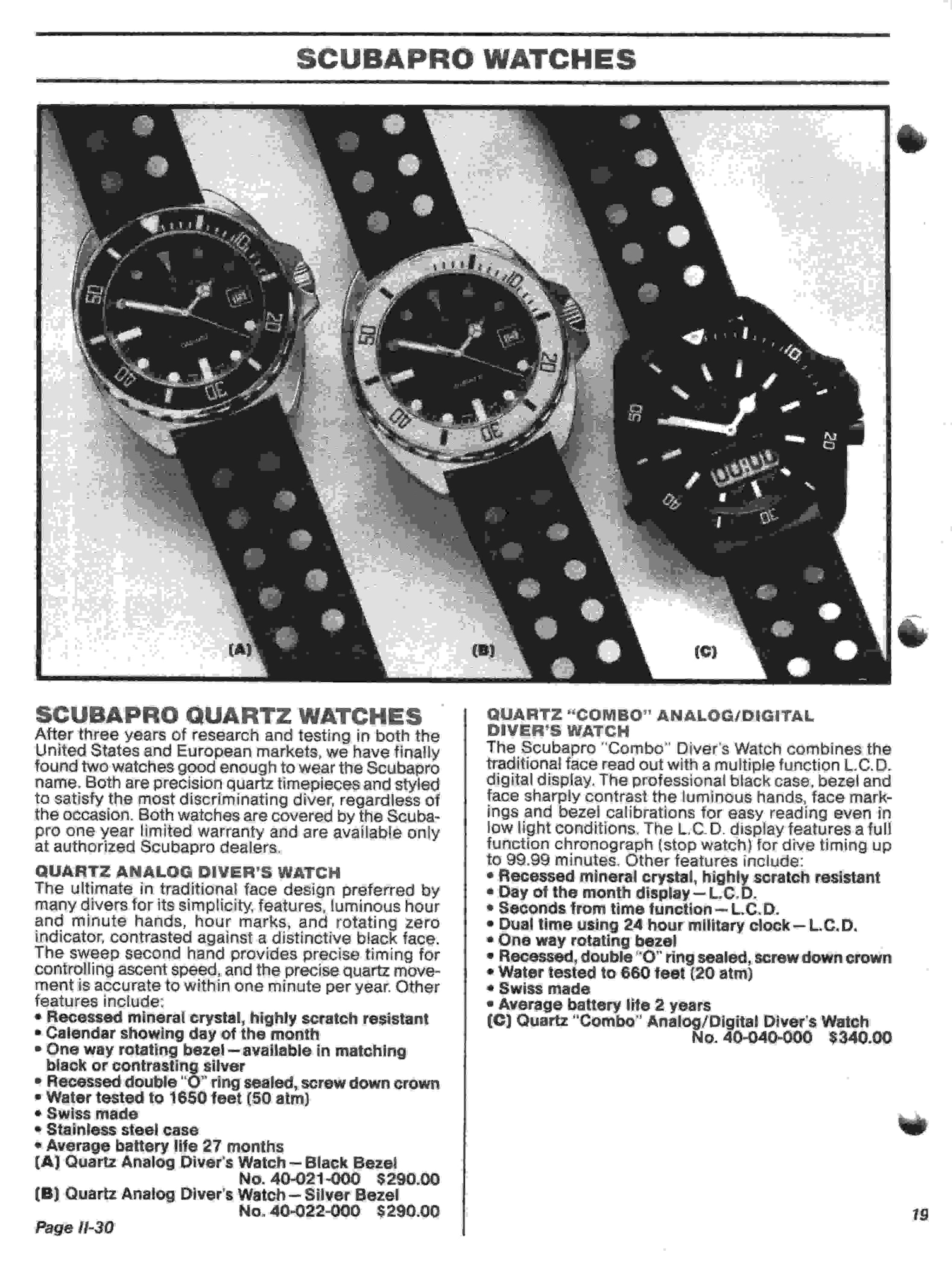 Vintage SCUBAPRO 500 Diver Automatic Cal. 2784 Steel case 40mm Ref: 67155